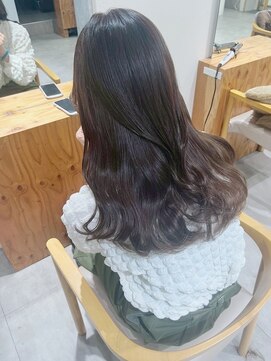 チェレ オレ 新金岡店(Chere ore) 韓国風デジタルパーマ/ココアブラウン/ブラウンバイオレット