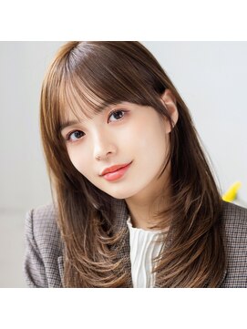 モンド ヘアクリエーション 下荒田店(monde hair creation) 【monde】マロンベージュ×レイヤーカット