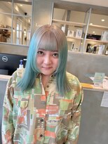 ロテ 名古屋 名駅店(Lote.)&nbsp;ミディアムヘア/デザインカラー/フェイスフレーミング/名古屋