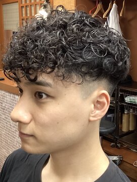 コダマ 新大塚店(KODAMA) MEN’S HAIR/サーフカール/刈り上げセンターパート