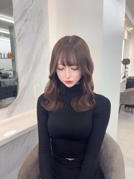 【まろやかマロンブラウンカラー/ミルクティーブラウンカラー】