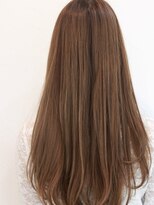 ダリア(Dahlia)&nbsp;縮毛矯正×柔らかブラウンロング