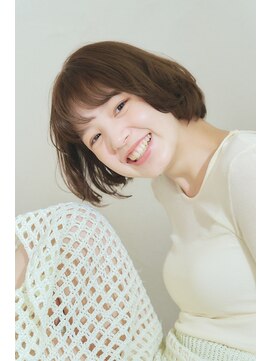 フレンチニュアンスボブ