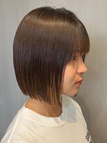 エリマバイフィフス 調布(elima by fifth) 調布イルミナカラータッセルボブミルクティーベージュアッシュ