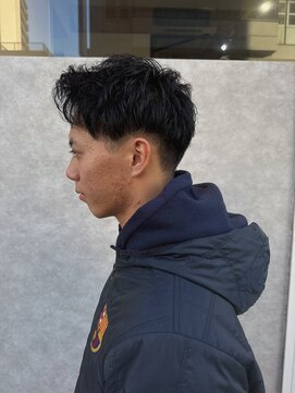 ブリックバイブレイス 千葉 千葉中央(brick by brace) 横顔をカッコよく見せる王道メンズ刈り上げ