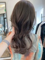 ヘアーアイスカルテット(HAIR ICI QUARTET)&nbsp;ブリーチなし×ラベンダーアッシュ◎20代30代透明感カラー