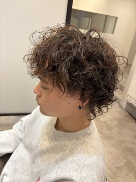 アナザーワールドココン(ANOTHER WORLD cocon) #メンズパーマ#ツイストスパイラル