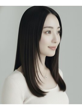 ブローチ(Brooch) 髪質改善×艶髪×地毛風カラー×黒髪×癖毛改善