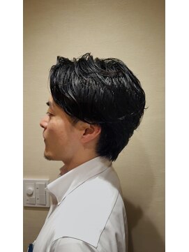 銀座八 【銀座メンズカット】銀座八×バック風ナチュラル<理容室>