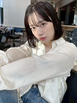 ケーツー エソラ池袋店(K-two) 抜け感大人ボブ*前髪ありボブ*ショートボブ*前髪カット*顔周り