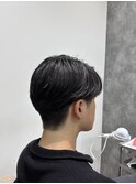 MEN’S HAIR/サーフカール/刈り上げセンターパート/津田沼