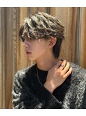 フェザーショート パーマ 鹿児島メンズ