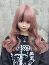 ◆ピンクカラー◆艶感と柔らかさで圧倒的垢抜け◎色落ちまで可愛いピンクカラー！