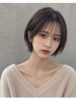 ヘアーズ ベリー 上新庄店(hairs BERRY) 大人可愛いマッシュショート透明感ベージュカラー