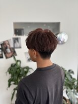 アロハナ 津店(ALOHANA)&nbsp;メンズ/刈り上げマッシュ/ピンクブラウン/春カラー/マッシュ