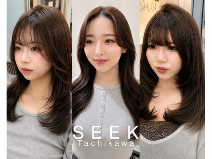ヘアーアンドメイク シークタチカワ 立川店(Hair&Make Seek)の写真