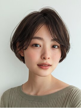 ロディーナ 大口 新子安(rodina) ハッシュカット/グレージュ/デザインカラー/大口新子安白楽鶴見