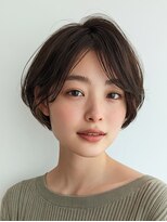 ロディーナ 大口 新子安(rodina) ハッシュカット/グレージュ/デザインカラー/大口新子安白楽鶴見
