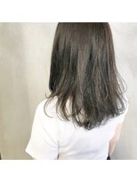 ミント(mint) 暗いけど透ける、、、暗髪グレー