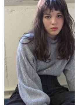 グリーン 渋谷(green) ラベンダーアッシュ×セミロング