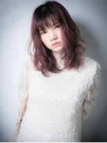 カバーヘア ブリス 川口(COVER HAIR bliss)&nbsp;*bliss川口*小顔に見せる♪くせ毛風無造作カールのくびれミディx