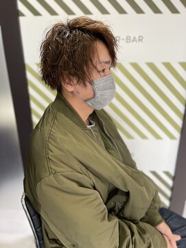バーバーバー 都賀(BARBER-BAR) ツイストパーマ