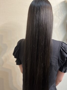 ケア 坂戸駅前店(Care) 魅力な暗髪　グレージュカラー☆ ニュアンスカラー 20代30代40代