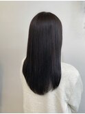 20代30代40代アッシュ髪質改善カラー艶感ストレート