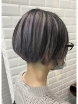 アピィス(APPiiS) 立体感バレイヤージュ+バイオレットアッシ