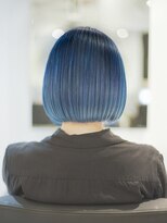 ベンジー 沖縄店(benji)&nbsp;ボブ×グラデーションカラー×ブルーカラー