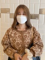 イト(ito) 【 ito ／ 梅田 】ベージュカラー×ウェーブ巻き