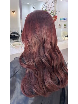アオ 甲府本店(AO) AO hair  ブリーチなしダブルカラーピンク