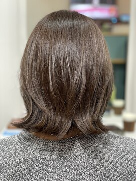 スナリー(Snaly) ブリーチなし/グレージュ/ヘアカラー/髪質改善トリートメント