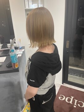 レシピ ラ クレア(recipe la couleur) ミルクティーベージュ