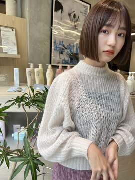 アミー 駒澤(Ammy komazawa) 切りっぱなしボブ　松本