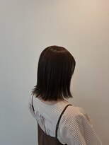カラ(Cara)&nbsp;切りっぱなしボブ♪