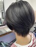 【平日限定】透明感ある白髪染め＋似合わせカット