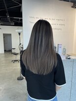 キング 高槻(K!ng) 縮毛矯正髪質改善ハイライトレイヤーカット高槻美容室エクステ