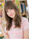 斜めバング大人かわいい韓国風ラフニュアンスc6志木20代30代40代