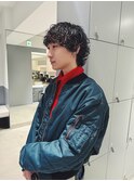 メンズウルフパーマ