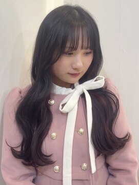 ロル キョウト(L'or Kyoto) くすみベージュ ダークブラウン レイヤーカット 韓国風巻き