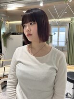 ゼストララ(ZEST Lara)&nbsp;ボブ×ワインレッド【吉祥寺】斎藤百花