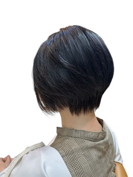 クオリス 上板橋店(QUALIS) 20代30代大人可愛い小顔ボブ前下がりショートハイライト