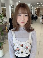 ノブレス ノアール(NOBLESSE NOIR)&nbsp;ベージュカラー／ダブルカラー／ミルクティーカラー