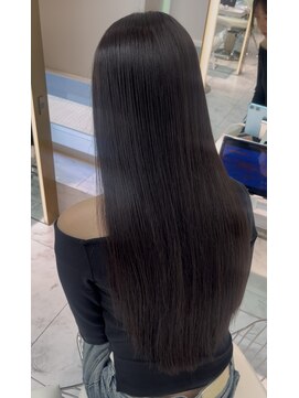 ロンドルピナス 小倉(Lond Lupinus) ブルーブラック/ワイドバング/美髪のススメ/外ハネボブ/北九州/