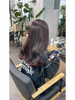 ノート(note)&nbsp;☆透明感ラベンダーピンク髪質改善レイヤーカットブリーチなし