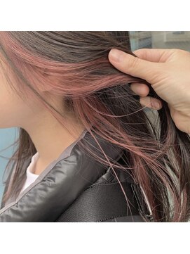 エンシーループユナイテッド(En:C-LOOP UNITED) インナーカラーピンクベージュ