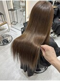 赤み消し透明感ミルクベージュ×艶髪髪質改善Tr!【福田れん】