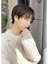 トリッカ 銀座(tricca)&nbsp;暗髪/ショートヘア/耳かけショート