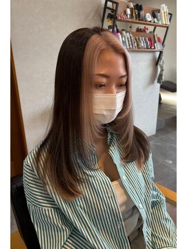 ミノリ(Minori) フェイスフレーミング×インナーカラー